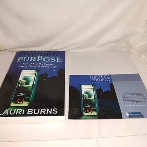 Punished for Purpose by Lauri Burns 2011 W/ Pamphlet Signed VG PB